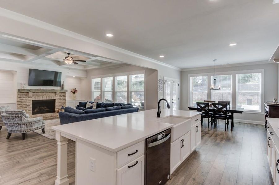 Furnished interior view inside a new home in , Jefferson (Image 11).