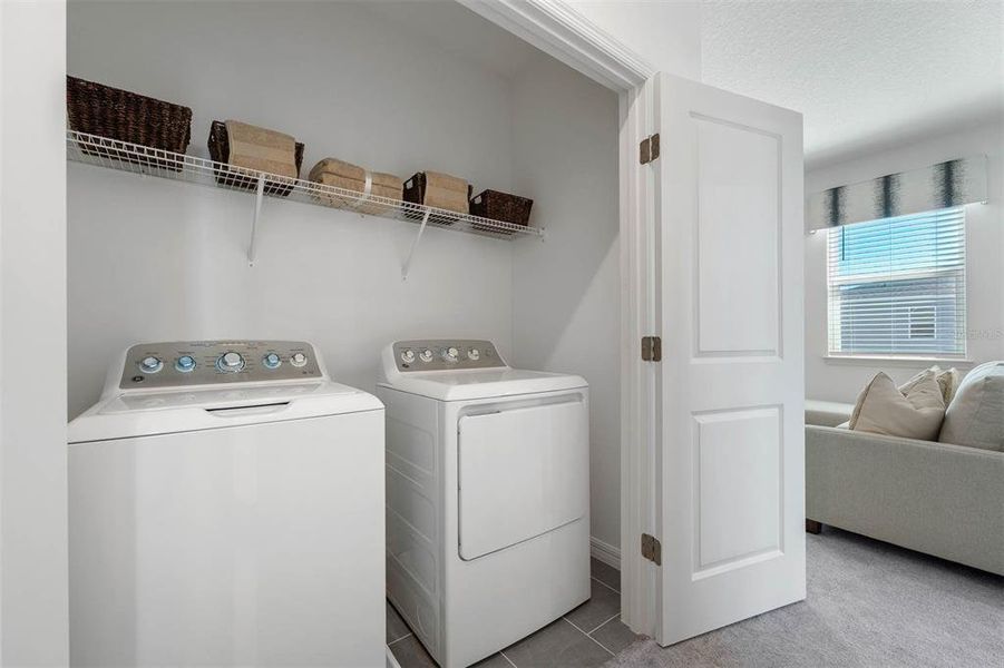 Furnished interior view inside a new home in Spring Walk at the Junction, Debary (Image 30).