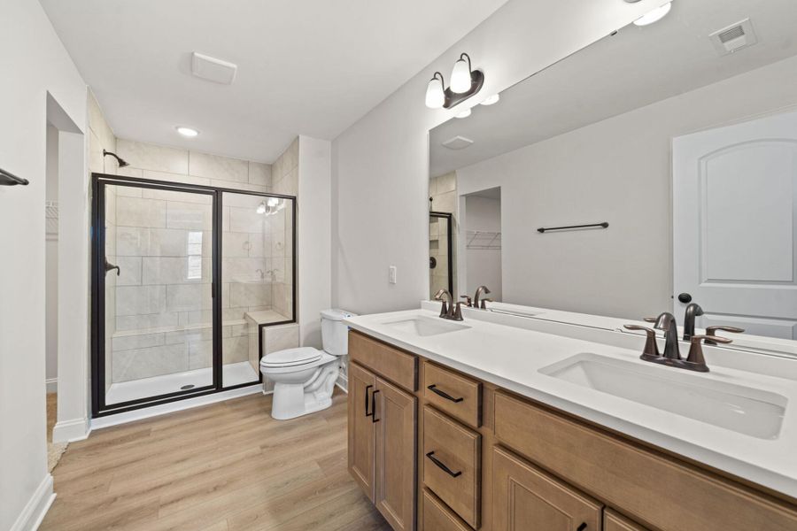 Furnished interior view inside a new home in Monterra, Kernersville (Image 14).