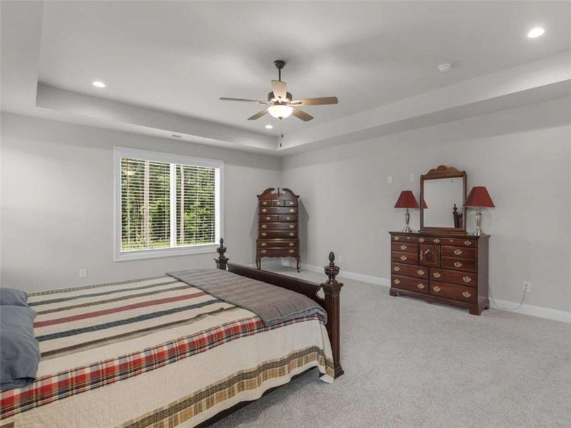 Furnished interior view inside a new home in , Newnan (Image 45). Furnished interior view inside a new home in , Newnan (Image 45).