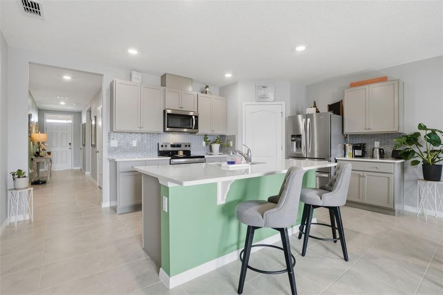 Furnished interior view inside a new home in , Sorrento (Image 10).