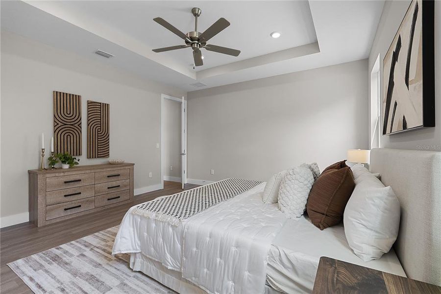 Furnished interior view inside a new home in , Orlando (Image 8). Furnished interior view inside a new home in , Orlando (Image 8).