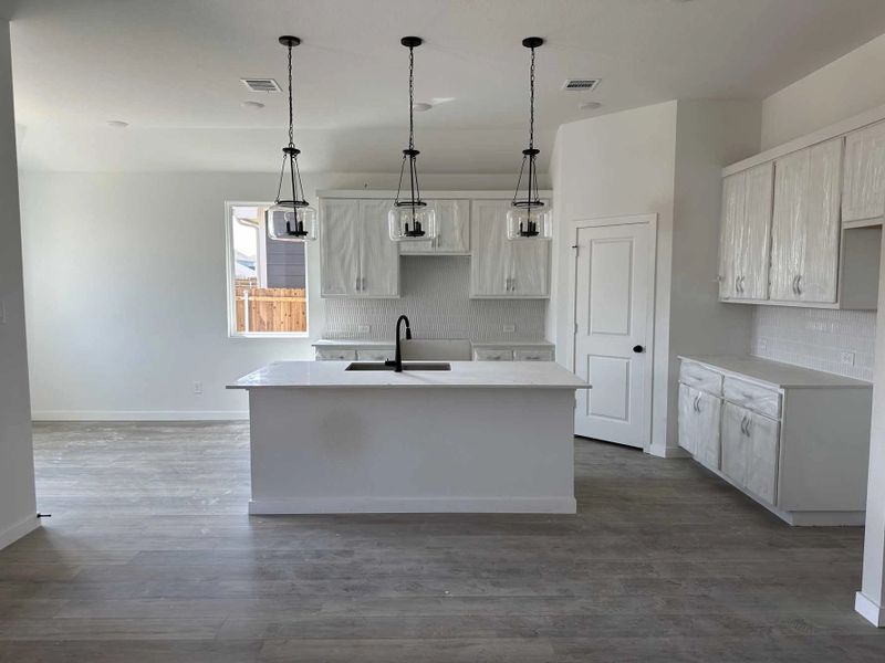 Kitchen Construction Progress featuring the Harmony Collection