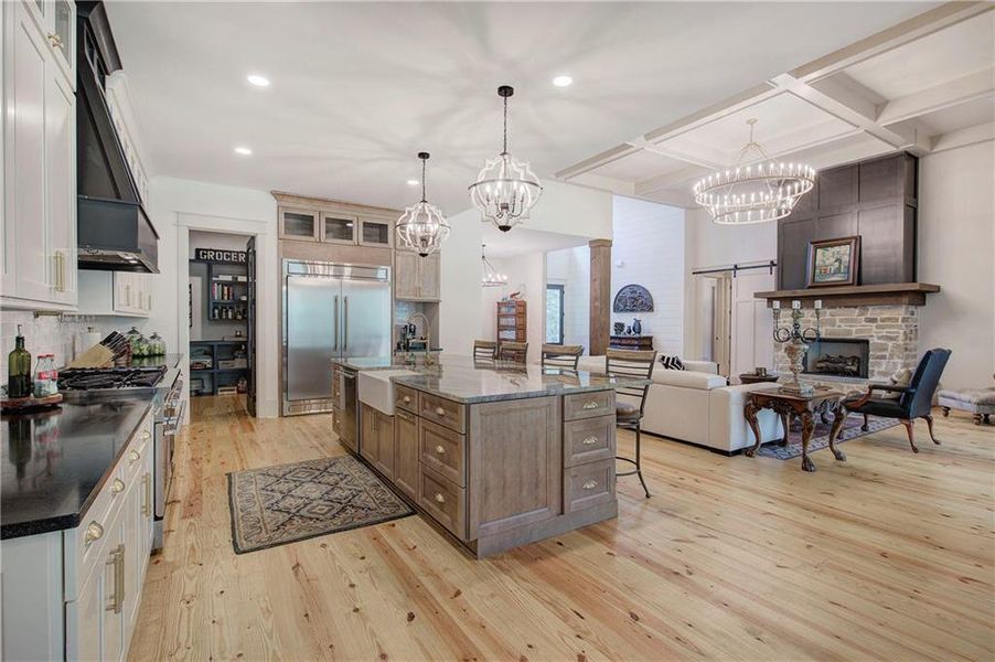Furnished interior view inside a new home in , Acworth (Image 44).