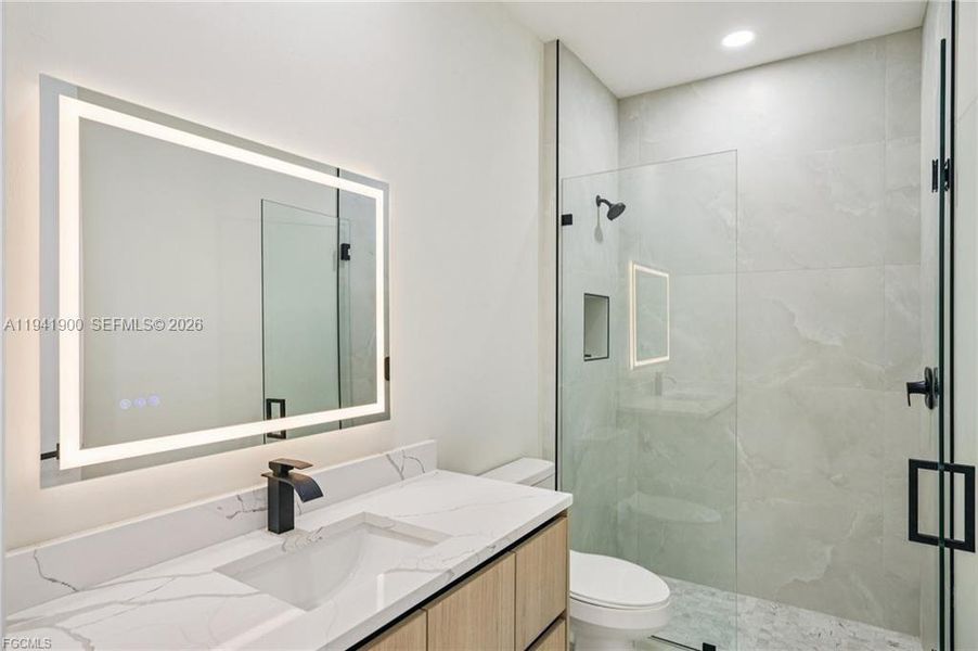 Furnished interior view inside a new home in , Cape Coral (Image 12).