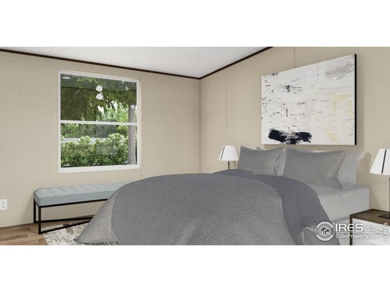 Furnished interior view inside a new home in , Briggsdale (Image 6). Furnished interior view inside a new home in , Briggsdale (Image 6).