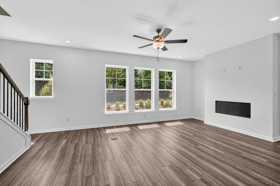 Spacious, unfurnished interior of a new home in Chandler Run, Tucker (Image 30). Spacious, unfurnished interior of a new home in Chandler Run, Tucker (Image 30).