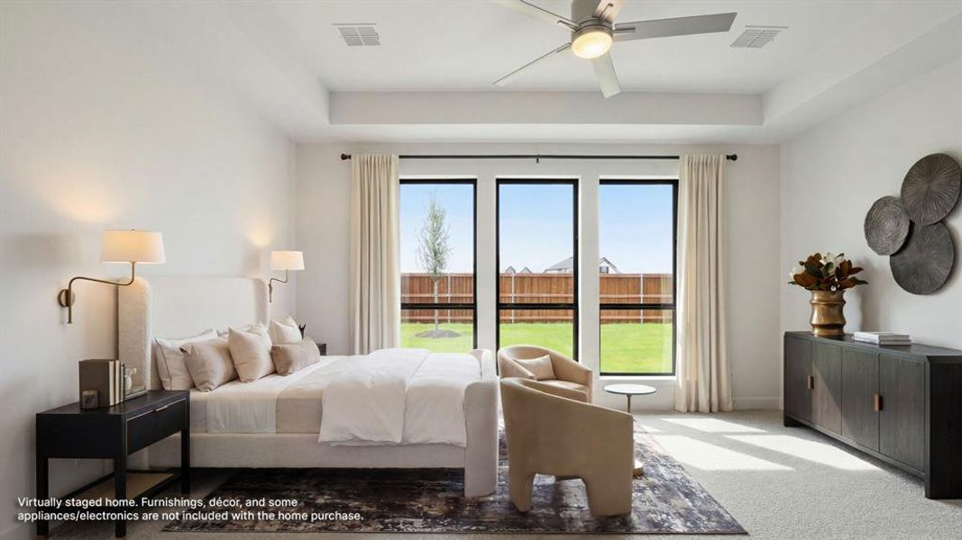 Furnished interior view inside a new home in Cambridge Crossing, Celina (Image 15). Furnished interior view inside a new home in Cambridge Crossing, Celina (Image 15).