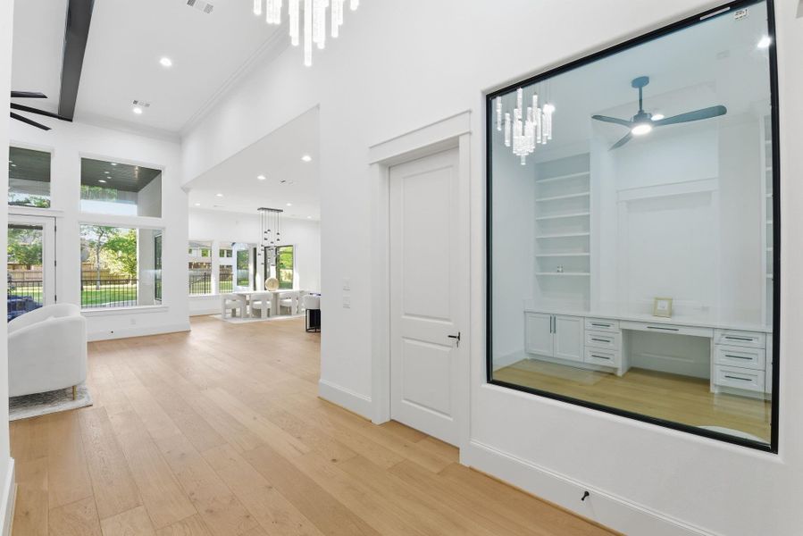 View as you enter the front door