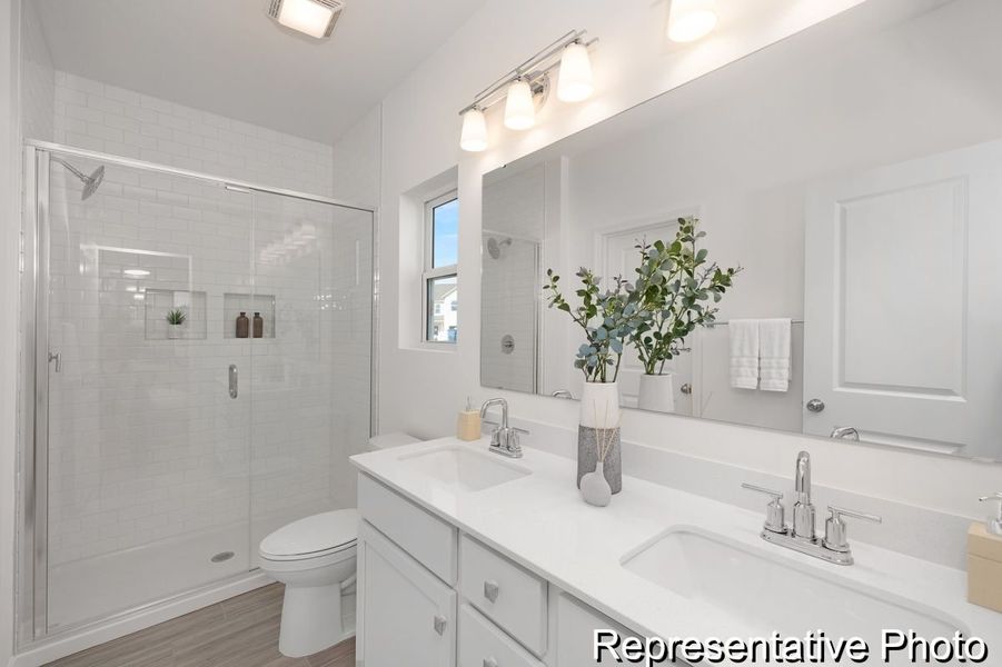 Furnished interior view inside a new home in Edgewater - The Cottages, Lancaster (Image 19).