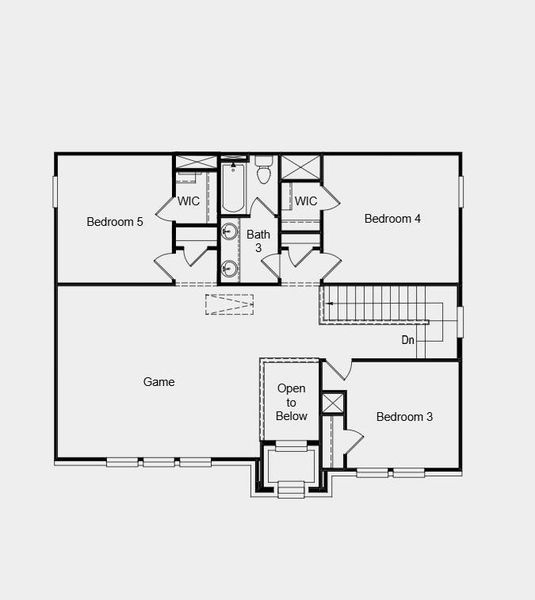 2D floor plan layout of this home in River Ridge, Crandall, TX (Image 3). 2D floor plan layout of this home in River Ridge, Crandall, TX (Image 3).