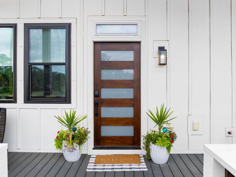 Exterior details and patio area of a home in , Charleston (Image 25). Exterior details and patio area of a home in , Charleston (Image 25).