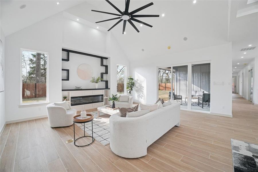 Furnished interior view inside a new home in , Tool (Image 19).