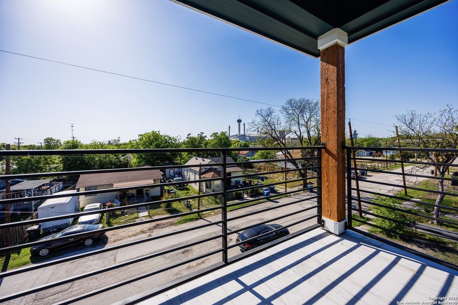 Exterior details and patio area of a home in , San Antonio (Image 3). Exterior details and patio area of a home in , San Antonio (Image 3).