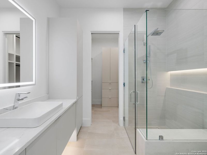 Furnished interior view inside a new home in , San Antonio (Image 16).