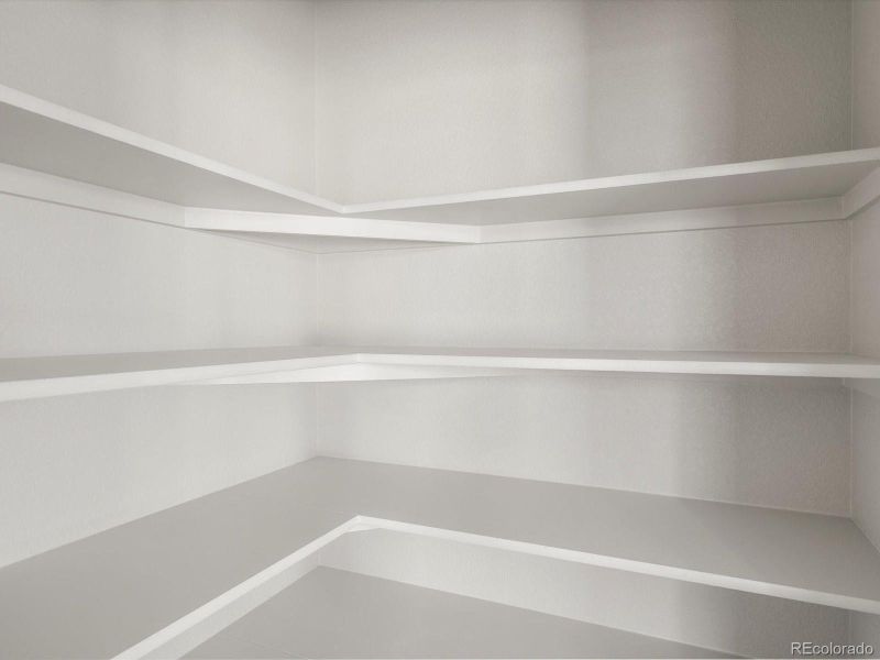 Spacious, unfurnished interior of a new home in Buffalo Highlands: The Flora Collection, Commerce City (Image 24).