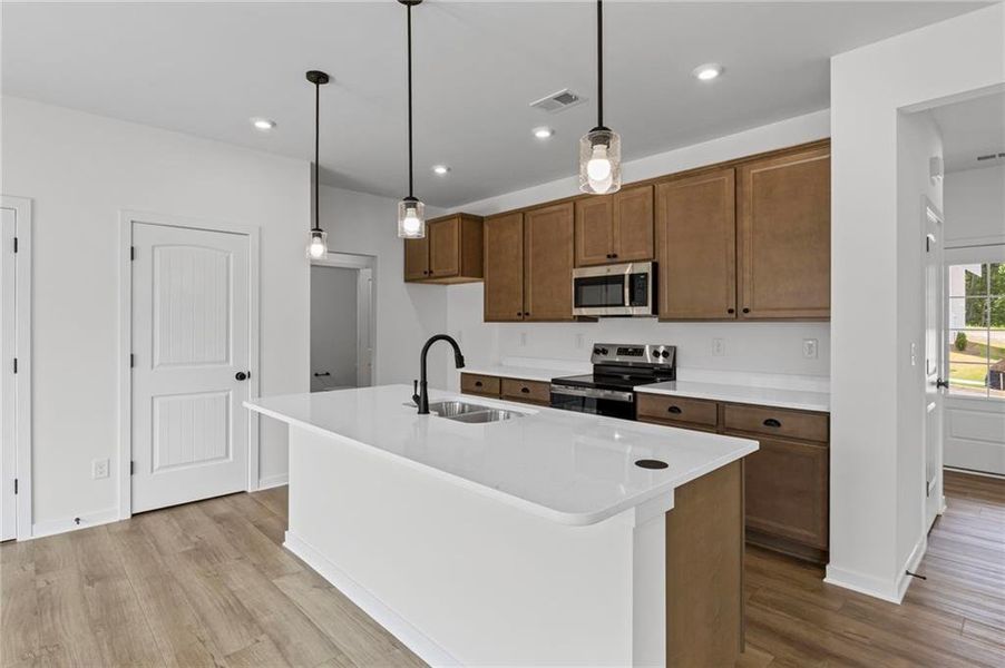 Furnished interior view inside a new home in Sage Woods, Dallas (Image 7).