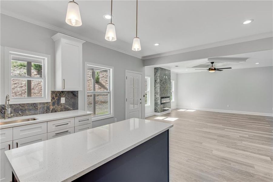 Furnished interior view inside a new home in , Gainesville (Image 7).