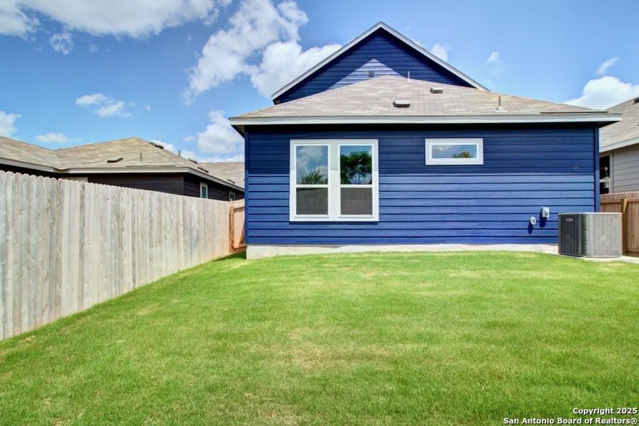 Exterior details and patio area of a home in Casinas at Gruene, New Braunfels (Image 3). Exterior details and patio area of a home in Casinas at Gruene, New Braunfels (Image 3).