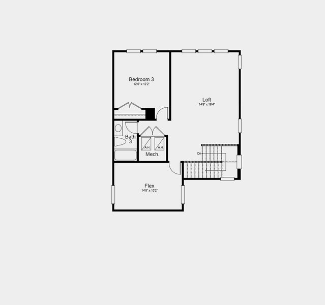 2D floor plan layout for the Genoa by Taylor Morrison in Esplanade at Rivergrass, Immokalee, FL (Image 4). 2D floor plan layout for the Genoa by Taylor Morrison in Esplanade at Rivergrass, Immokalee, FL (Image 4).