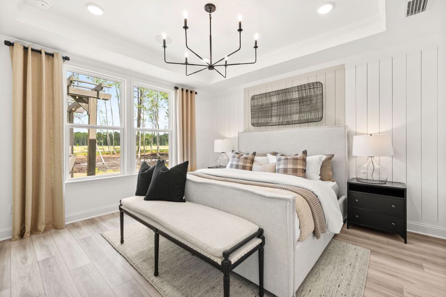 Furnished interior view inside a new home in Del Webb Savannah at Heartwood, Richmond Hill (Image 9). Furnished interior view inside a new home in Del Webb Savannah at Heartwood, Richmond Hill (Image 9).