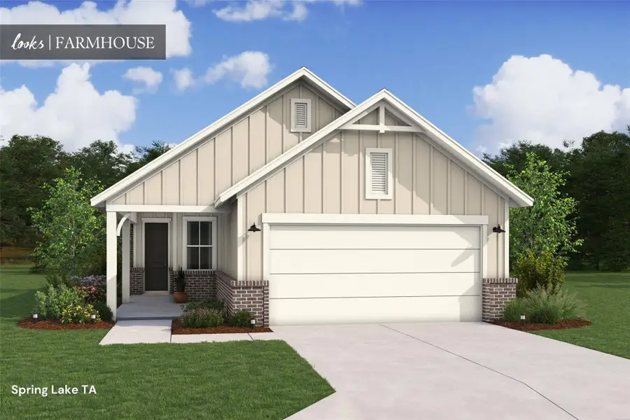 Charming Spring Lake home design by K. Hovnanian® Homes with elevation TA in beautiful Oakberry Trails. (*Artist rendering used for illustration purposes only.) Charming Spring Lake home design by K. Hovnanian® Homes with elevation TA in beautiful Oakberry Trails. (*Artist rendering used for illustration purposes only.)