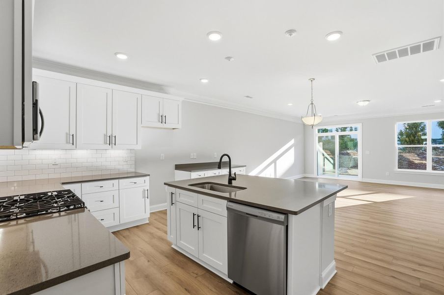 Furnished interior view inside a new home in Harrisburg Village Townhomes, Harrisburg (Image 7). Furnished interior view inside a new home in Harrisburg Village Townhomes, Harrisburg (Image 7).