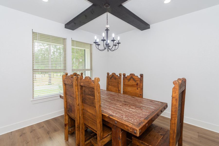 Furnished interior view inside a new home in , Livingston (Image 7).