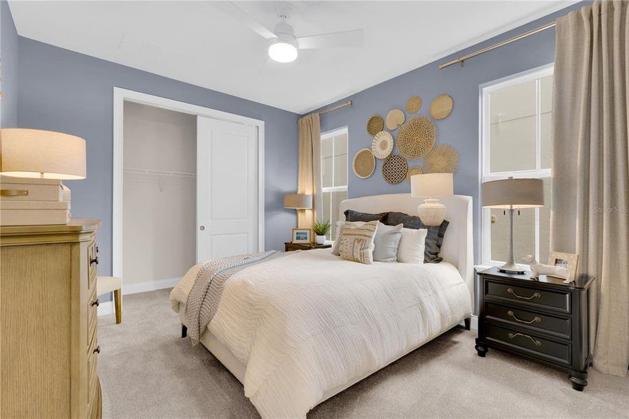 Furnished interior view inside a new home in , Winter Garden (Image 48). Furnished interior view inside a new home in , Winter Garden (Image 48).