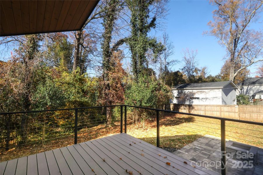 Exterior details and patio area of a home in , Charlotte (Image 28).