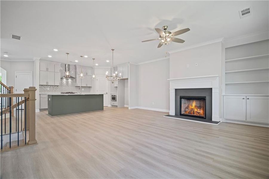 Spacious, unfurnished interior of a new home in , Canton (Image 16).