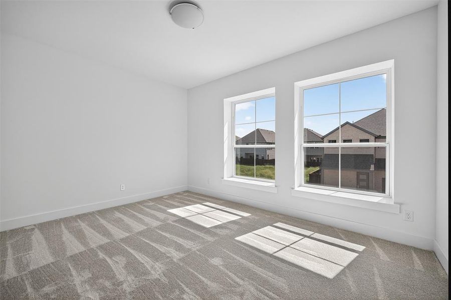 Spare room with carpet