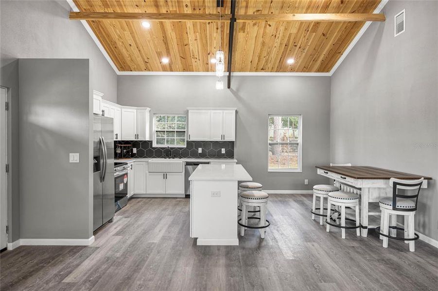 Furnished interior view inside a new home in , Williston (Image 10).