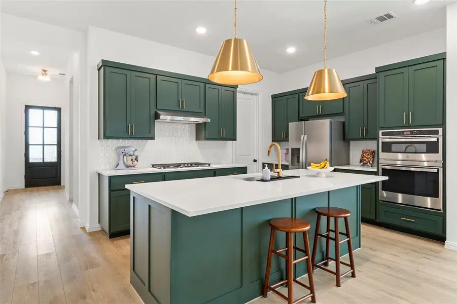 Furnished interior view inside a new home in Inspiration, Lucas (Image 11).