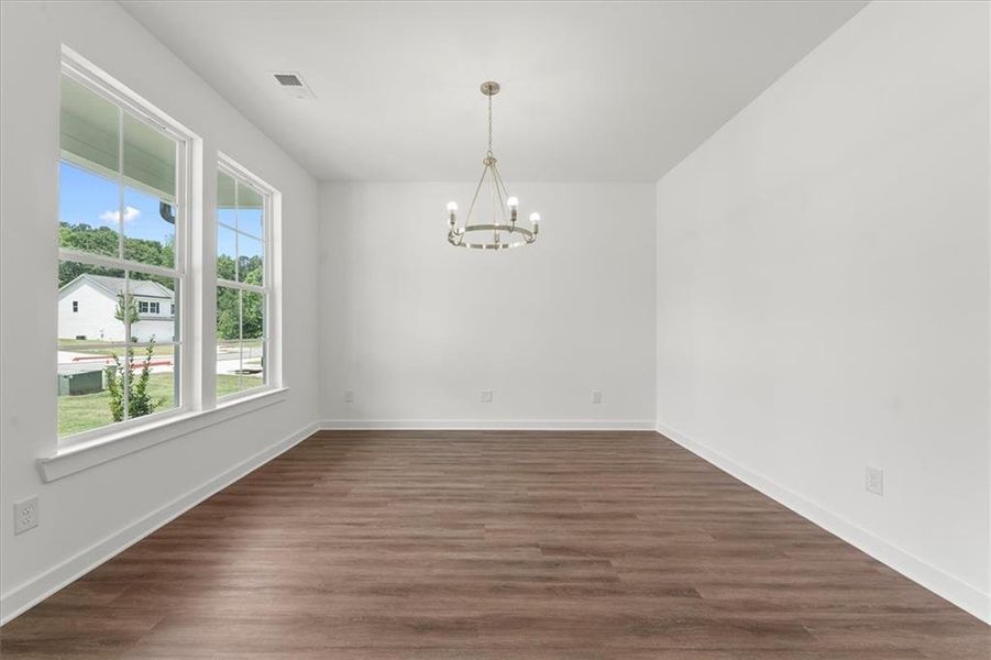 Spacious, unfurnished interior of a new home in Ellington Farms, Statham (Image 16).