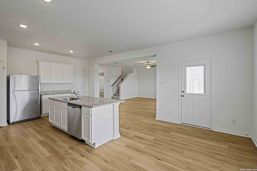 Furnished interior view inside a new home in , San Antonio (Image 6).