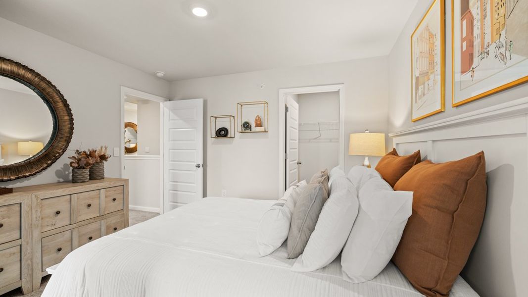 Furnished interior view inside a new home in Echo Glen, Stockbridge (Image 26).