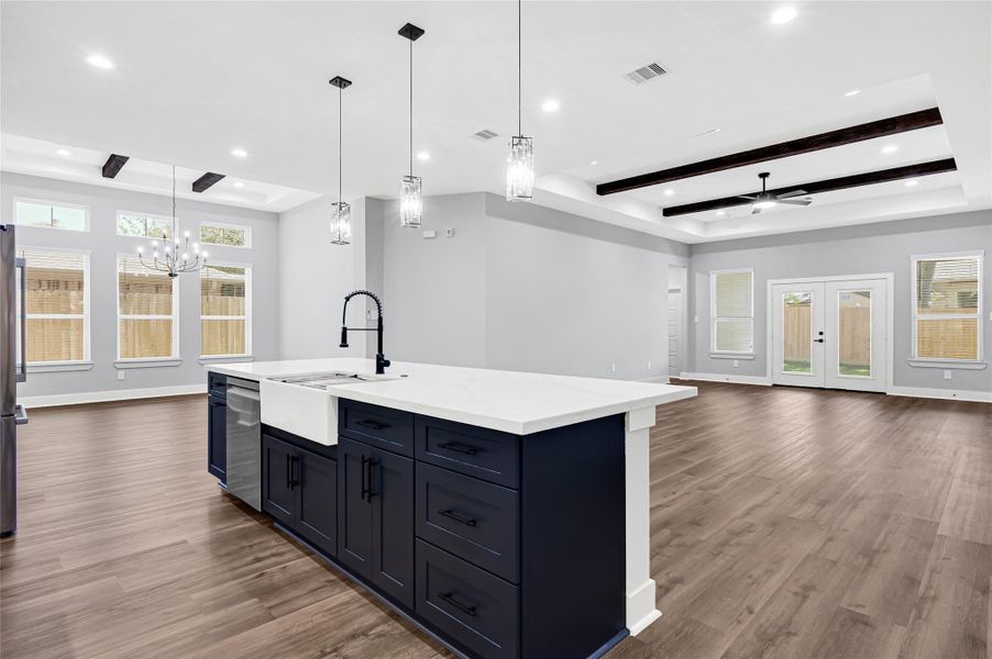 Furnished interior view inside a new home in , Montgomery (Image 9).
