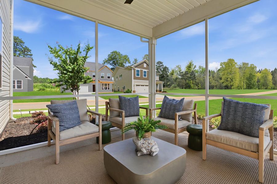 Screened Porch at Clairmont Screened Porch at Clairmont