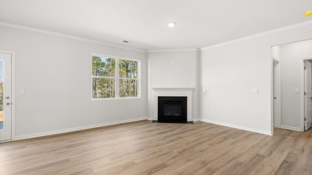 Spacious, unfurnished interior of a new home in Liberty Crossing, Braselton (Image 24).