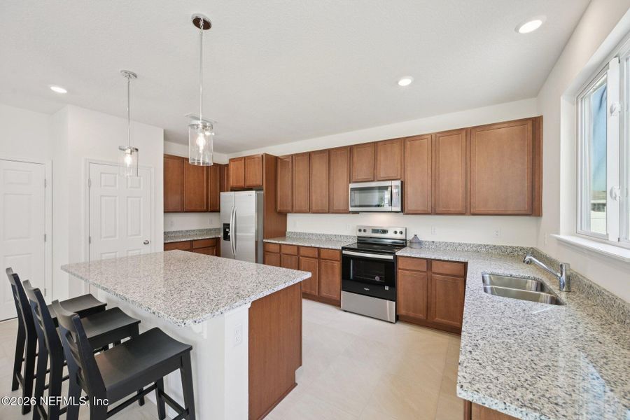 Furnished interior view inside a new home in Panther Creek, Jacksonville (Image 14).