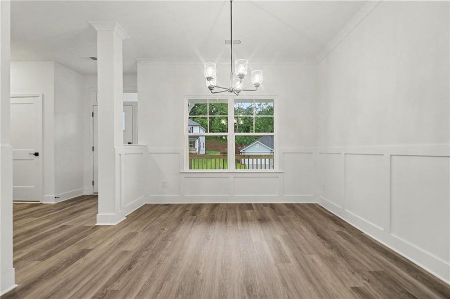 Spacious, unfurnished interior of a new home in Thunder Ridge, Dawsonville (Image 35).