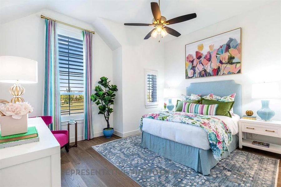 Furnished interior view inside a new home in StarView, Prosper (Image 4).