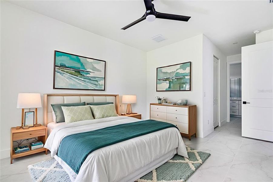 Furnished interior view inside a new home in , Port Charlotte (Image 13).