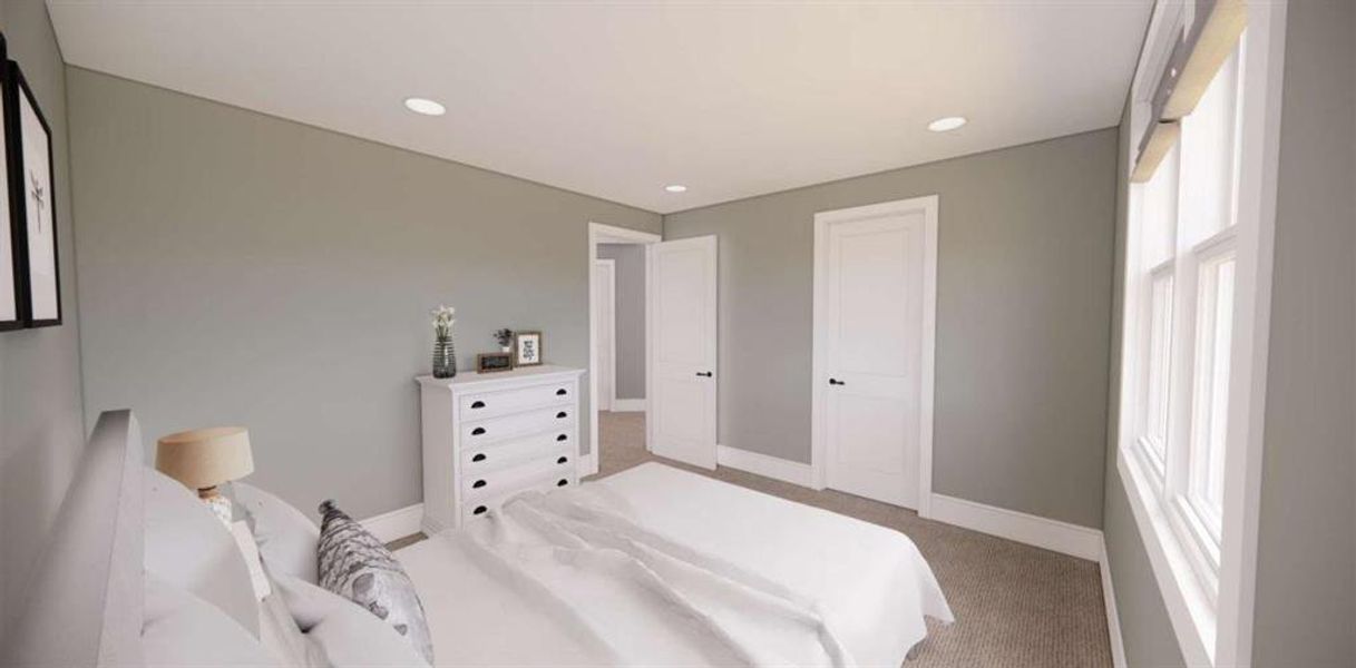 Furnished interior view inside a new home in , Franklin (Image 36).