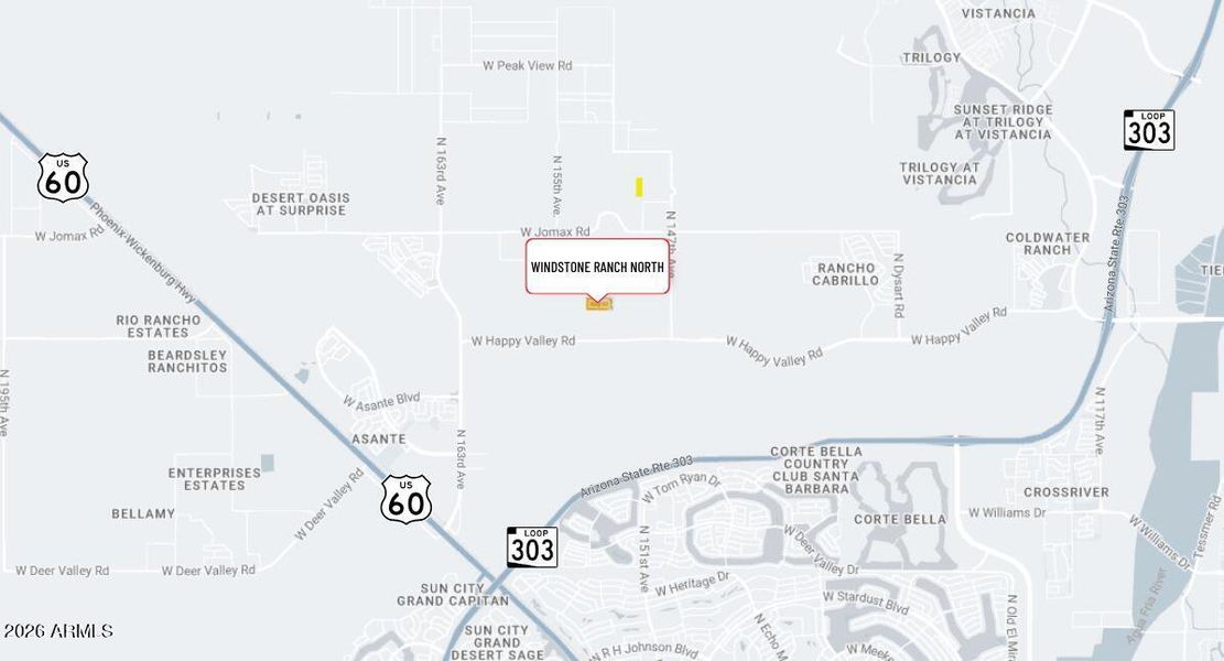 Location - Windstone Ranch