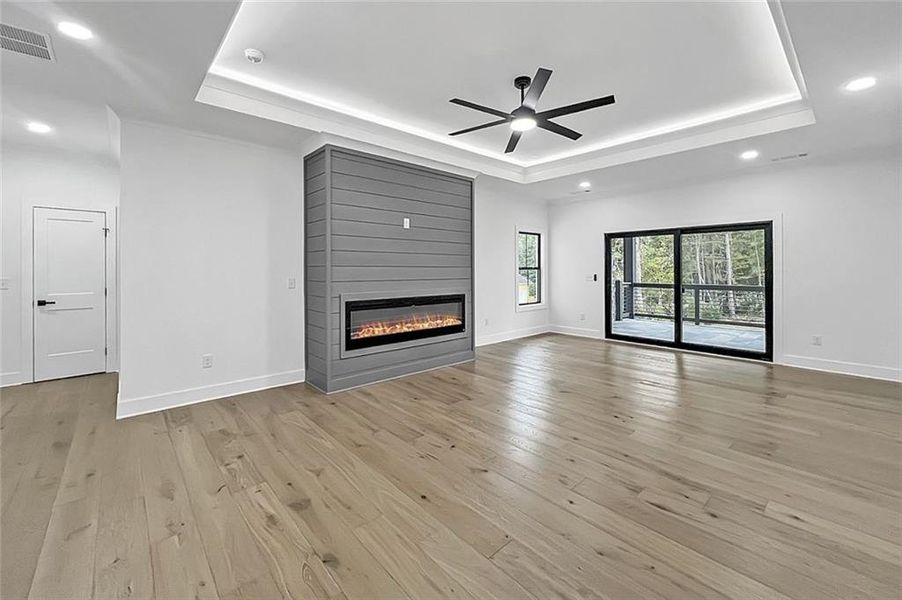 Spacious, unfurnished interior of a new home in , Loganville (Image 52).