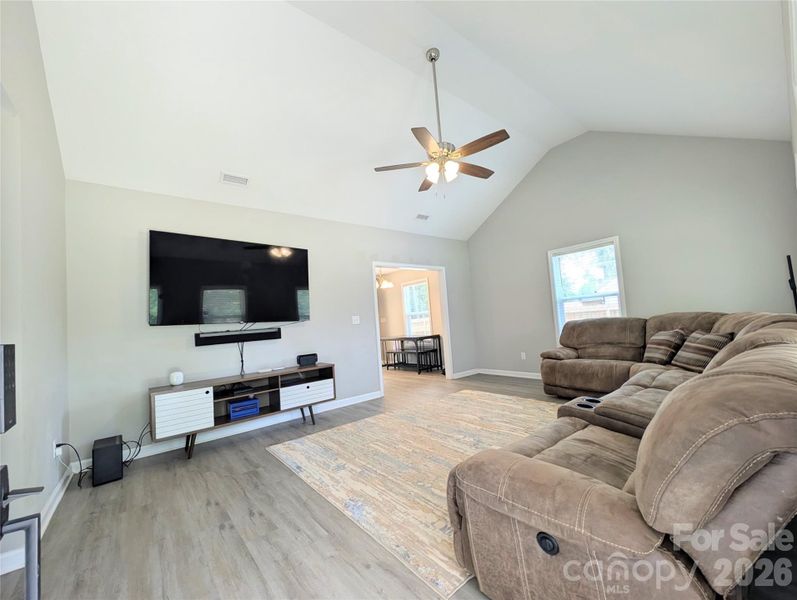 Furnished interior view inside a new home in , Clover (Image 26).