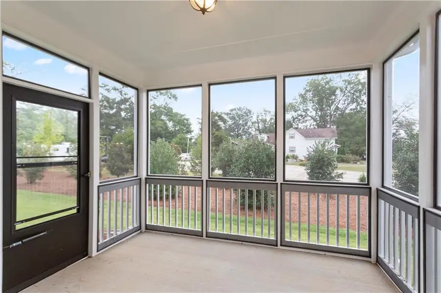 Exterior details and patio area of a home in Creekwood, Powder Springs (Image 3). Exterior details and patio area of a home in Creekwood, Powder Springs (Image 3).