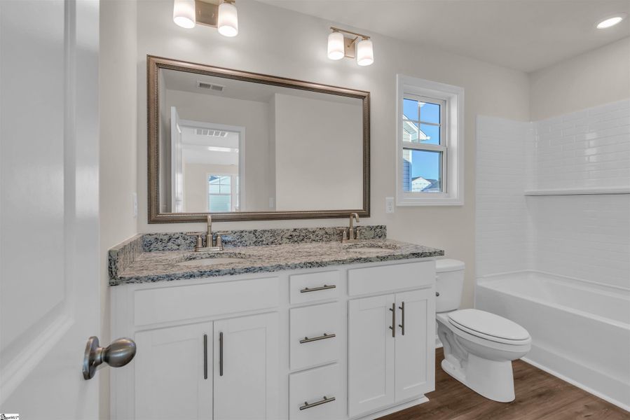 Furnished interior view inside a new home in Halton Oaks, Spartanburg (Image 9).